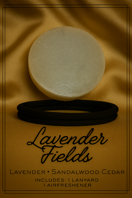 Lavender Fields Sphere ( natural clear color )