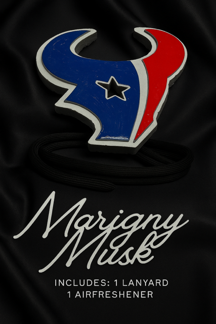 Marigny Musk Texas Themed Air freshener