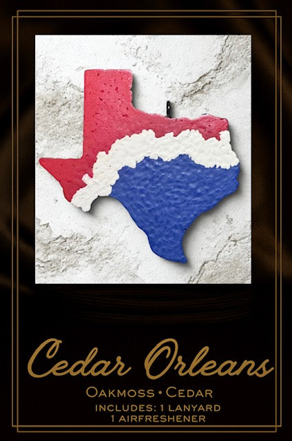 Cedar Orleans Texas Themed