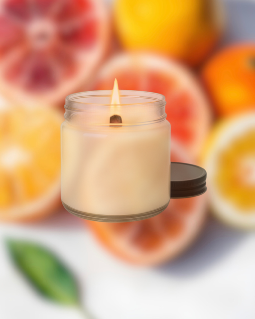 Citrus Rouge -  [ 14oz Wood Wick Candle ]