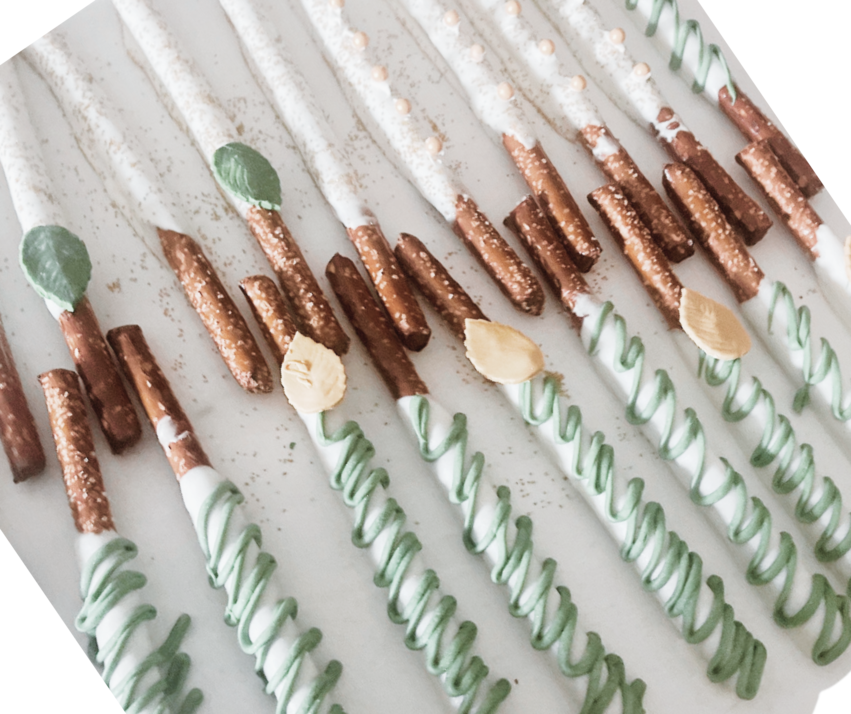 Dipped Pretzel Sticks