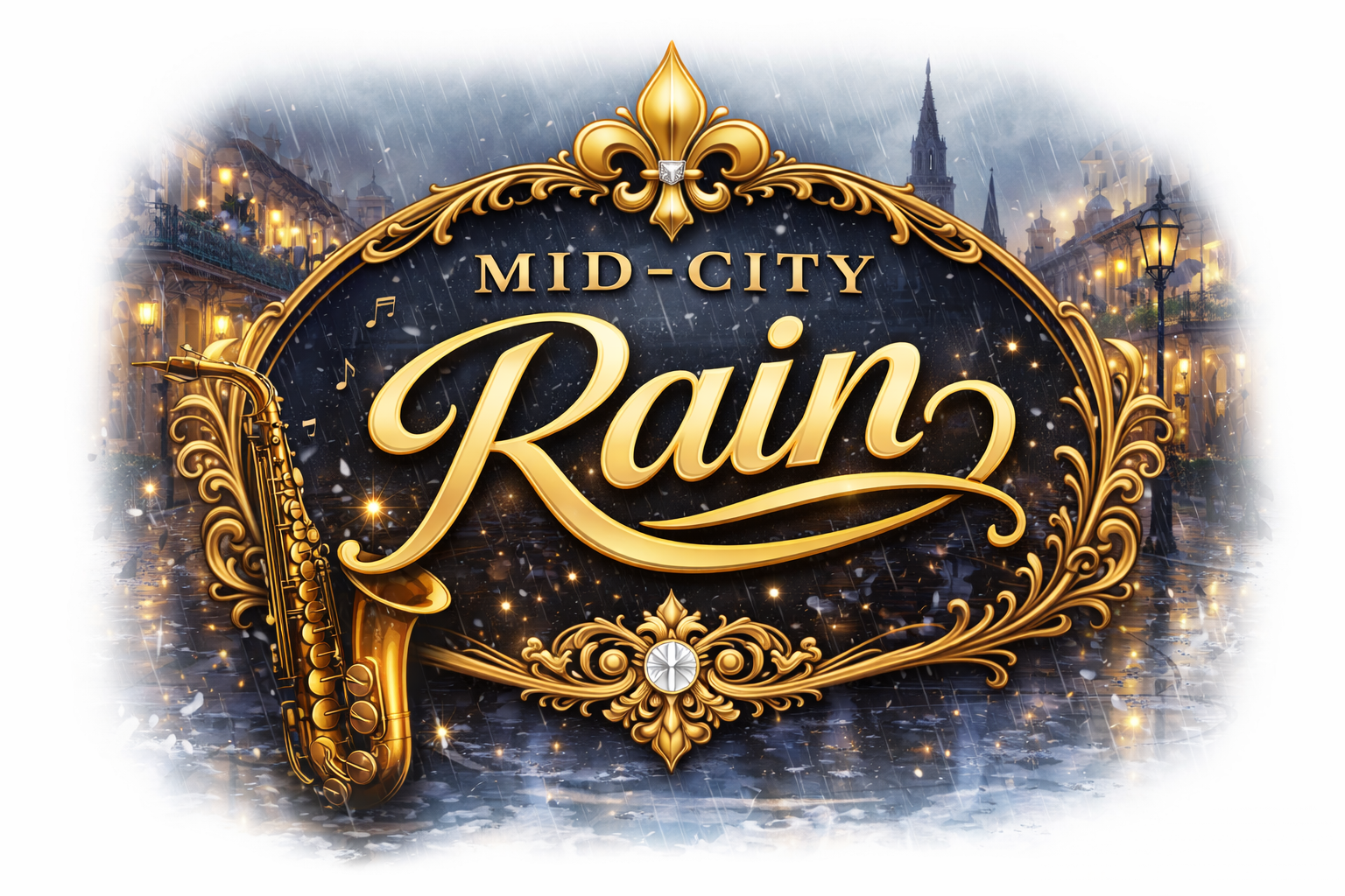 Mid City Rain -  [ 5oz cotton wick candle ]