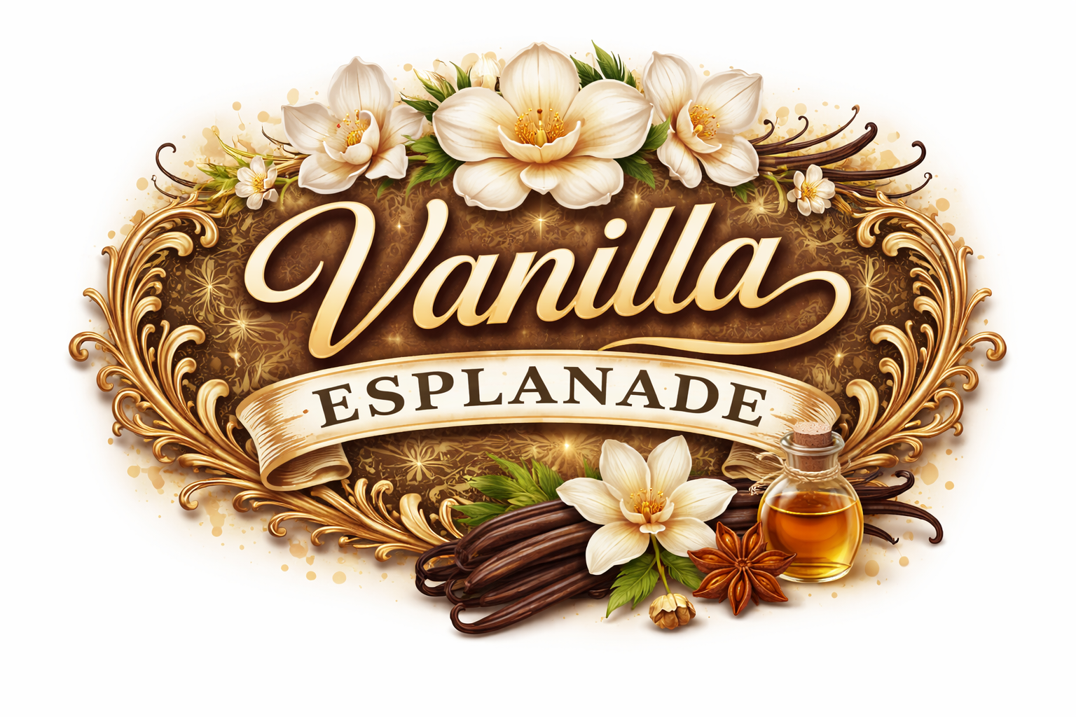 Vanilla Esplanade -   [ 5oz cotton wick candle ]